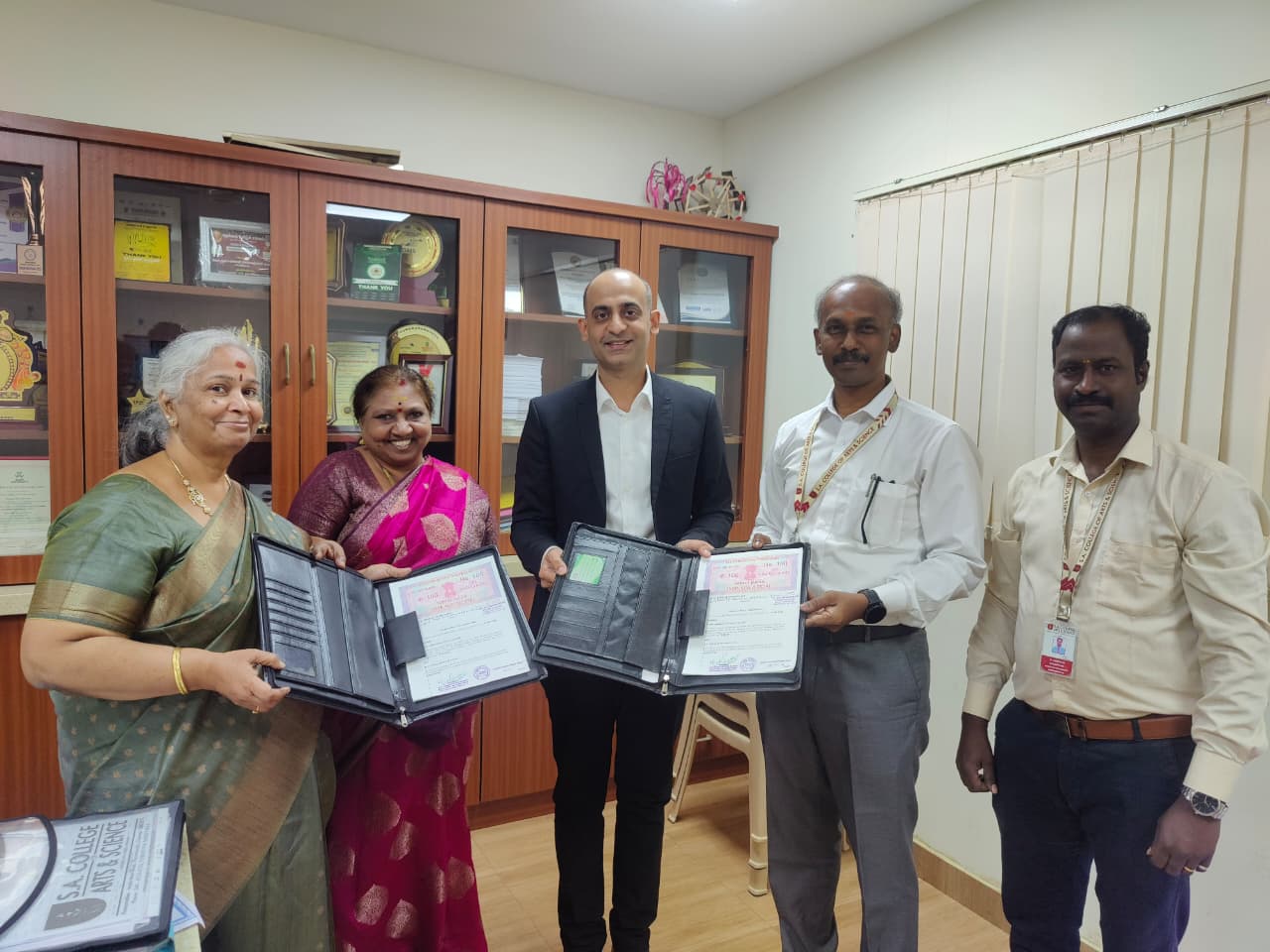 Turnip Innovations signs an MoU with S.A. College of Arts and Science